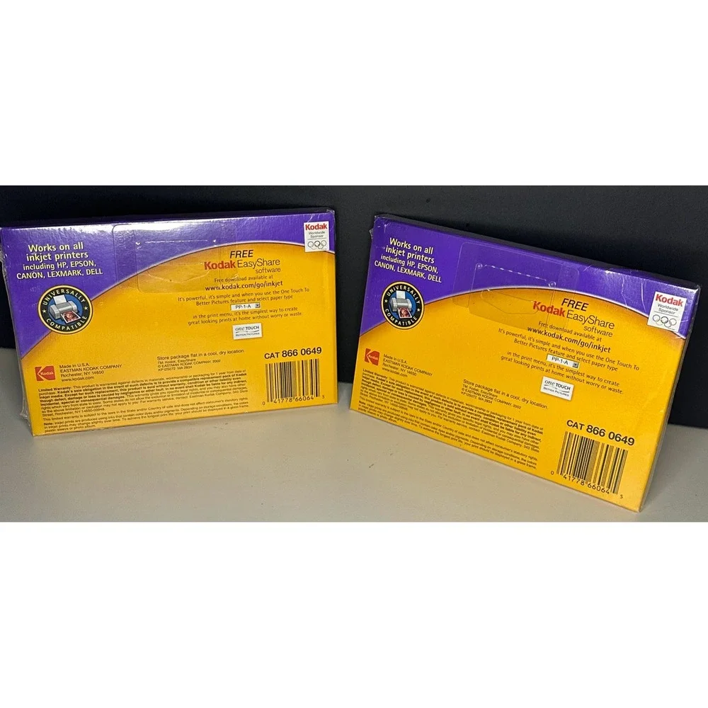 Kodak picture paper